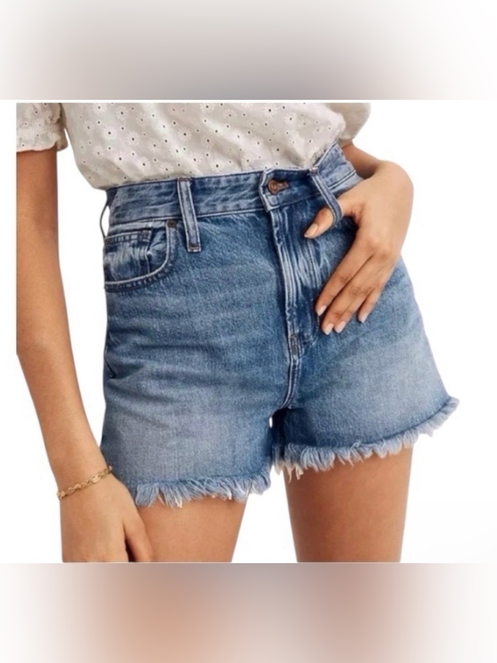 Madewell High-Rise Denim Shorts